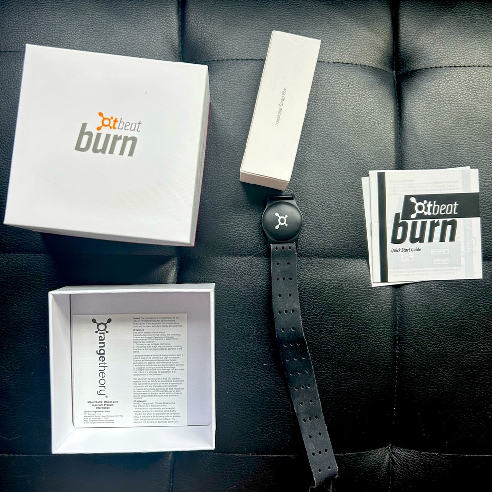 OTbeat burn- Orange Theory HR Monitor